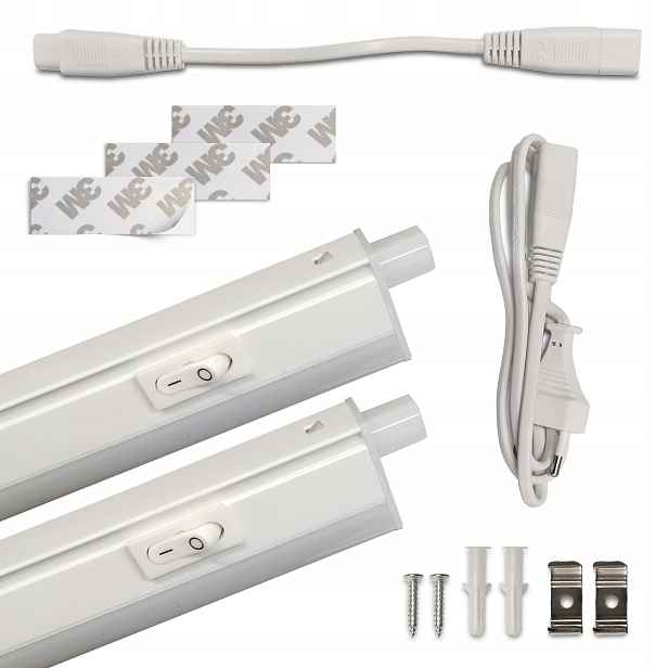 Kuchyňské Led podskříňkové svítidlo 120 cm, 2 ks