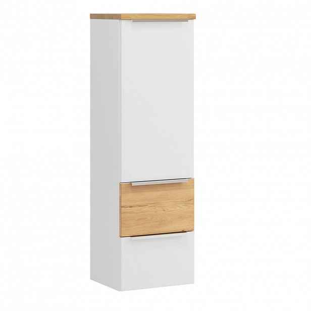Held MIDI SKŘÍŇKA, bílá, divoký dub, 40/130/35 cm
