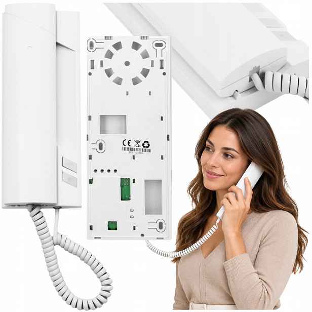 Unifon domofon Proel PC-512 sluchátko 2-žilové digitální multilokátorové