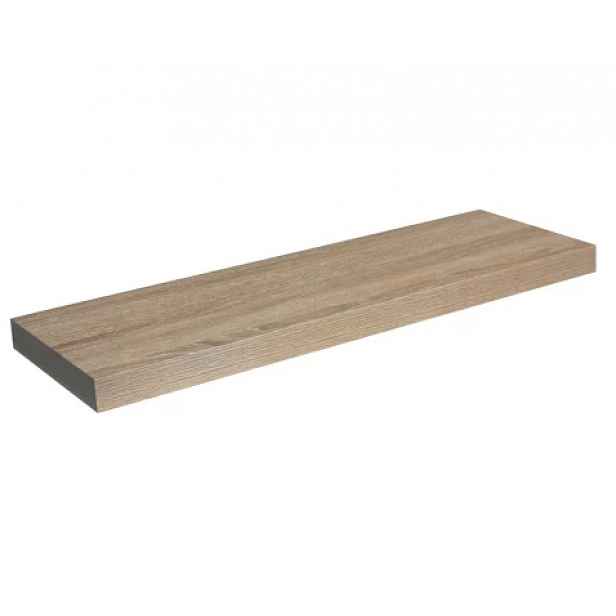 Nástěnná police Basic 90 cm, dub sonoma