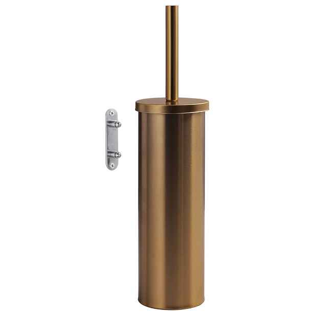 Gedy FLIP WC štětka závěsná, systém Lift&Clean, měď mat