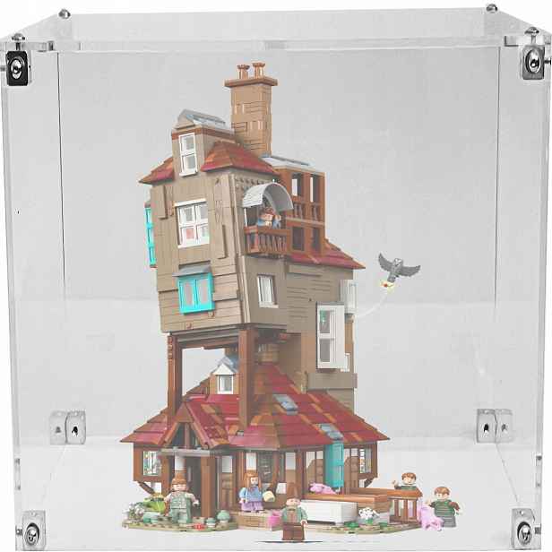Vitrína Drewlandia pro stavebnici Lego 76437 Harry Potter Nora