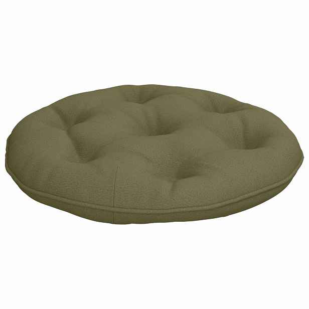 vidaXL Polštář na závěsné křeslo VIANEN 100% polyester Olivově zelená