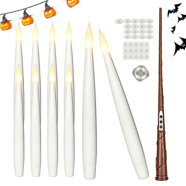 Levitující Led Svíčky, Led Svíčky, Na Vánoce, Halloween, Dekorace