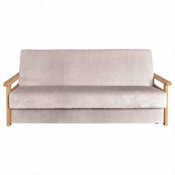 P & B ROZKLÁDACÍ POHOVKA, textil, růžová