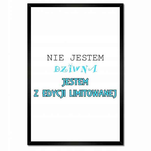Plakáty v rámu 40x60 Nejsem divná