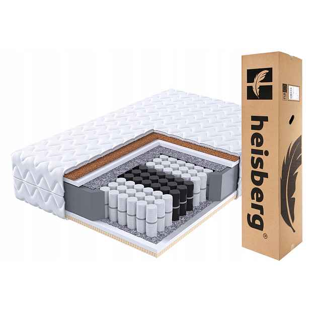 Taštičková matrace Armod 80x200 kokos latex Heisberg