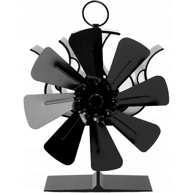 Ventilátor pro kamna na dřevo, 8 lopatek