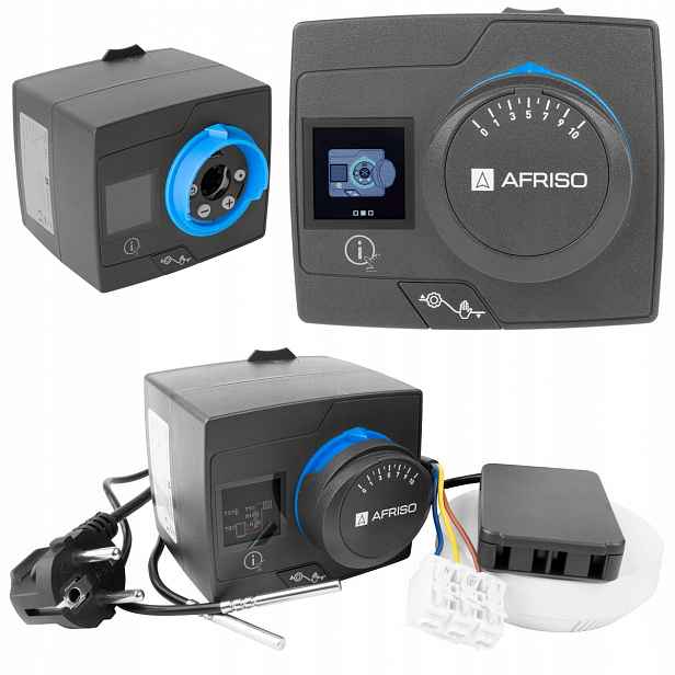 Regulátor Počasí Regulátor Čerpadla Ventilů Pohon Afriso Arc 345 Proclick