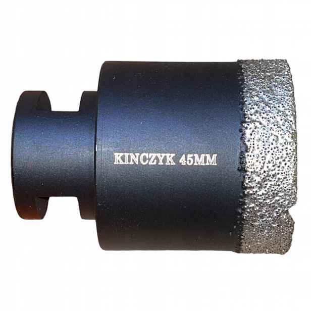 Korunkový Vrták Diamantový Kinczyk Kód Gres-b 45 MM M14