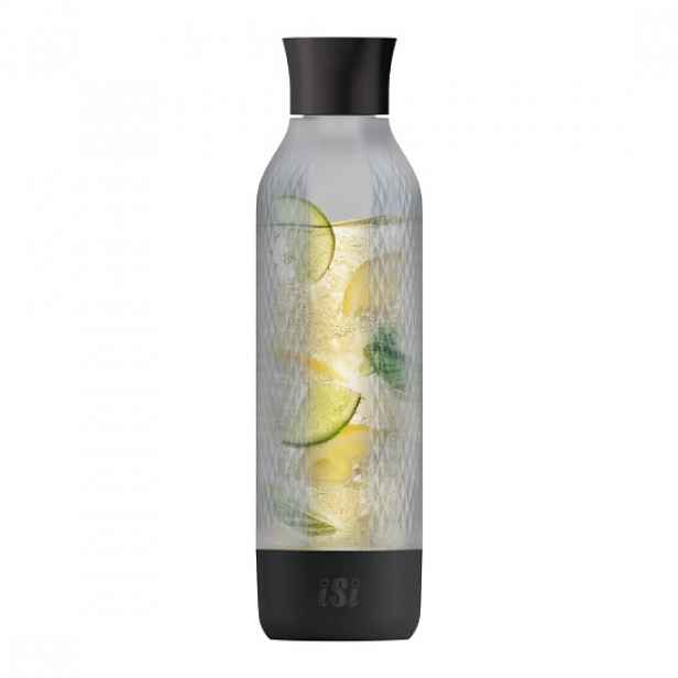 Láhev Twist'n Sparkle Virtuoso karbonizace, 950 ml, Onyx - iSi