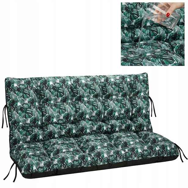 Polštář zahradní na houpačku 140x60x50 Voděodolný, odolný Exotic
