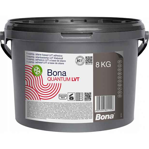 Bona Quantum Lvt 8 kg silanové lepidlo pro Lvt panely a vinylové dlaždice