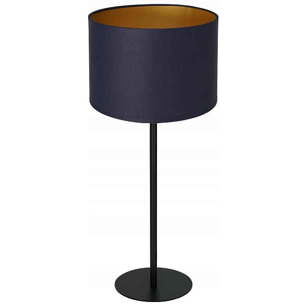 Stolní lampa Arden Modrá Zlatá ozdoba modern