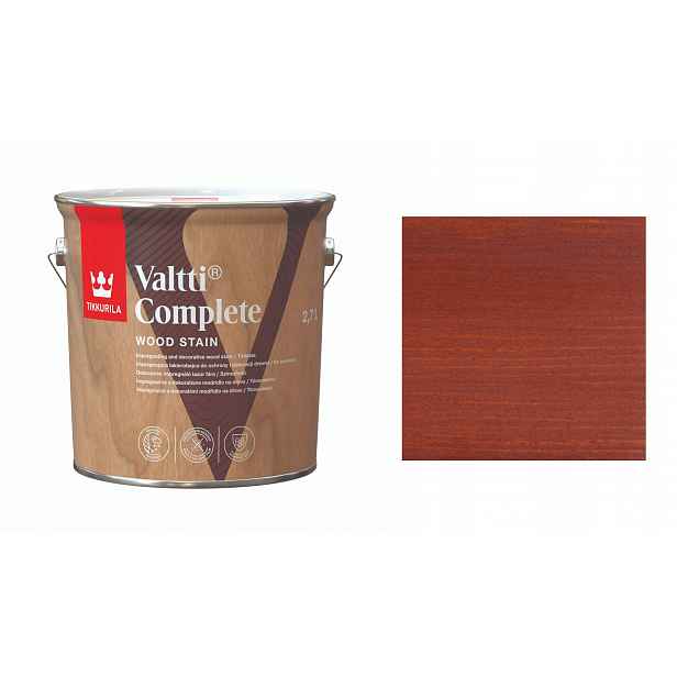 Tikkurila Valtti Complete 2,7L 5058 Varvikko Rozpouštědlová Lakovací Hmota