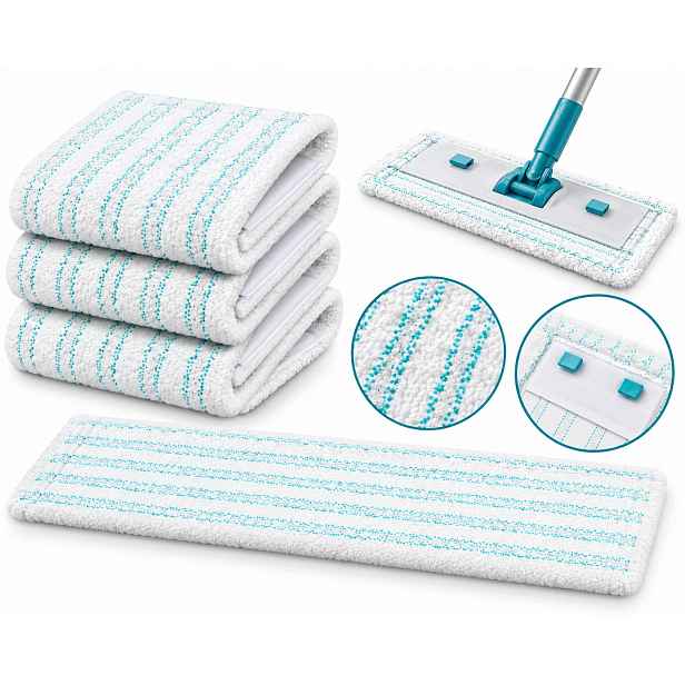 Vložka Mop Leifheit Profi XL 4ks Návleky 47x15cm Pnrskter na podlahy