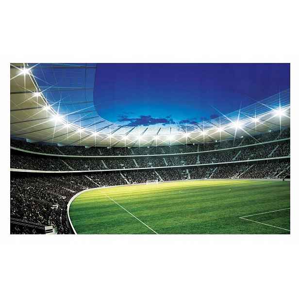 Fototapeta Fotbalový Stadion pro chlapce 416x254