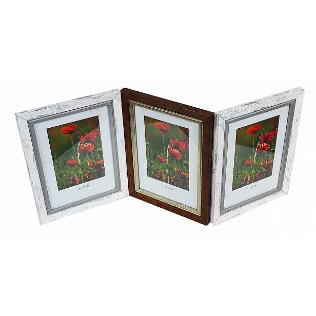 Galerie multirama Flash fotografie 15x21 cm Trojitá vertikální/vertikální/vertikální Bi/br/bi
