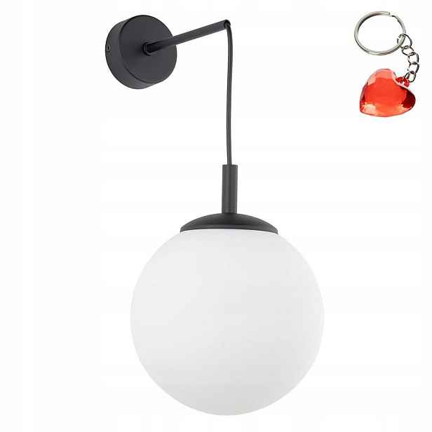 Nástěnné svítidlo Bílý kov E27 Vyměnitelný zdroj osvětlení Tk Lighting