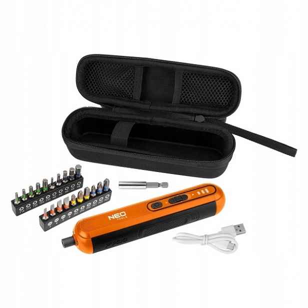 Neo Tools Akumulátorový Šroubovák 4V, Li-ion, Usb-c