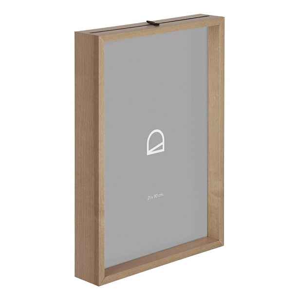 Stojací rámeček v přírodní barvě 22,5x31,5 cm Flavina – Kave Home