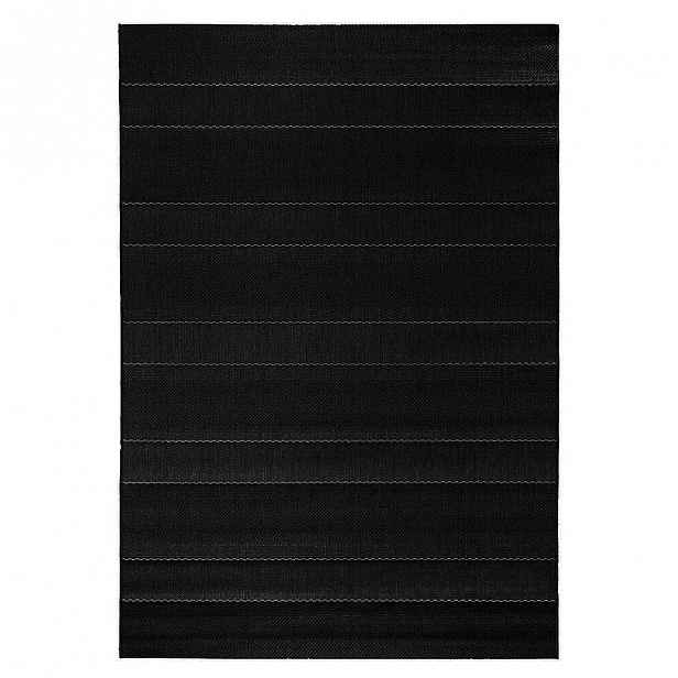 Černý koberec vhodný i na ven Hanse Home Sunshine, 200 x 290 cm