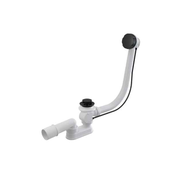 Santech Alca plast VÝPUSŤ ALCA 57 cm ČERNÁ