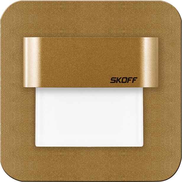 Svítidlo LED Skoff Salsa 0,8 W 4 000 K mosazná matná