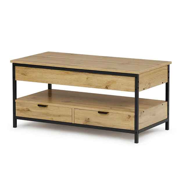 Autronic Konferenční stolek CT-I1201 OAK – dub