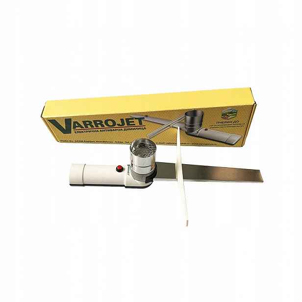 Elektrický odmašťovač varrojet pro apivarol varroázu
