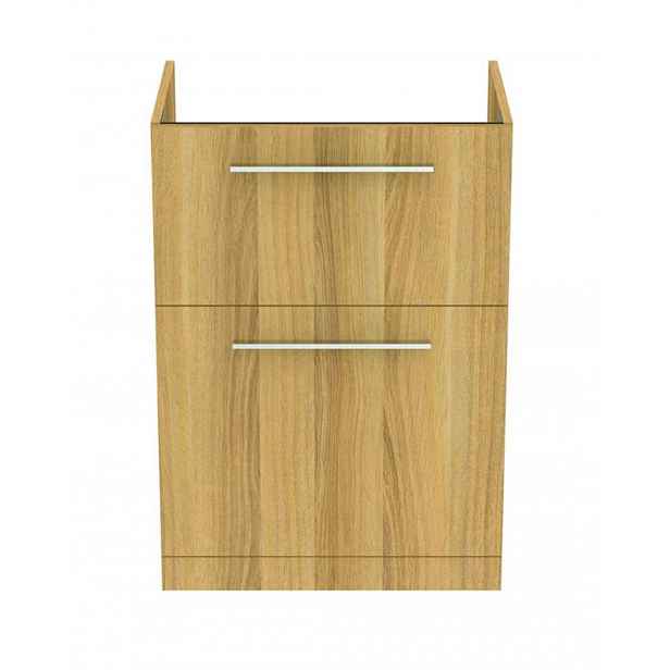 Ideal Standard i.Life A - Umyvadlová skříňka, 60x44x85 cm, 2 zásuvky, přírodní dub T5273NX