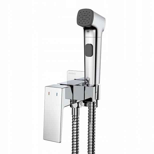 Podomítková bidetová baterie Avapax Vellano, chrom, 120 cm