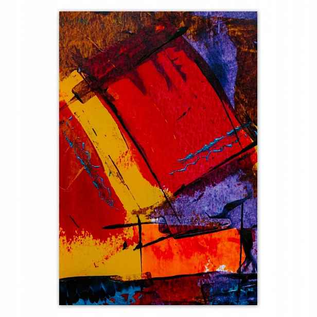Plakáty 125x185 Abstrakce Ryby