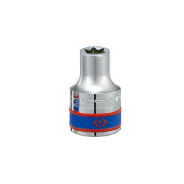 Hlavice nástrčná King Tony 1/2 CrV TORX E22 437522M
