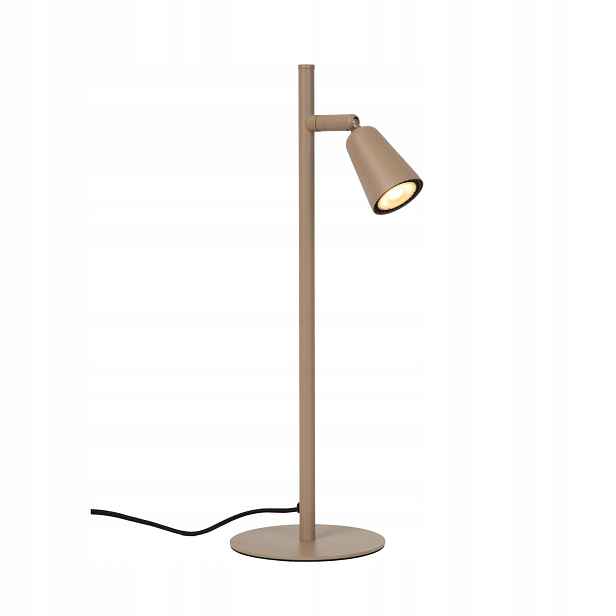 Lucide Tiana industriální stolní lampa taupe 1xGU10 25W