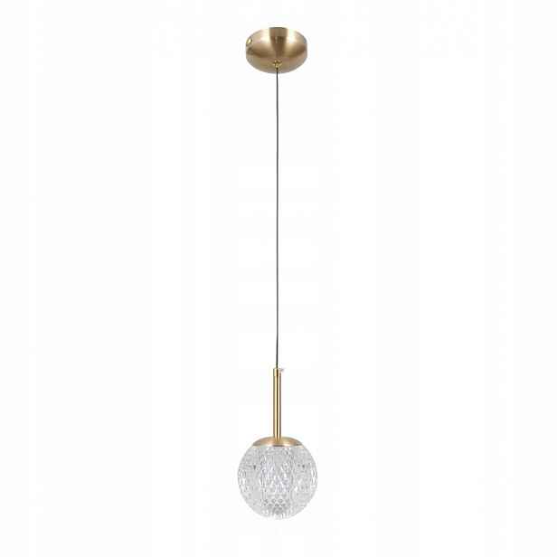 Závěsná lampa Zlatá Padri 1xG9 Regulace Akrylové Stínidlo