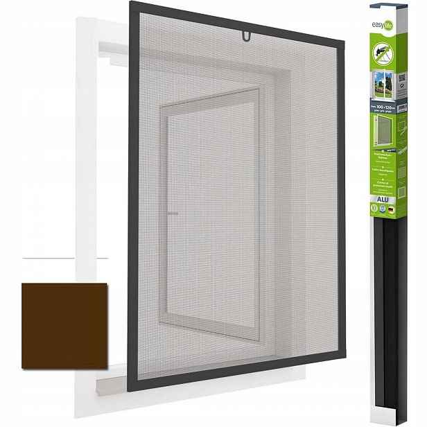 Moskytiéra na okno 100 x 120 cm Síť proti komárům Easy Life