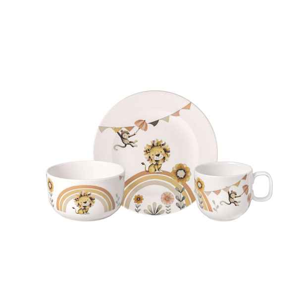 Villeroy & Boch Sada dětského porcelánu Roar like a Lion, 3 ks 14-8673-8427