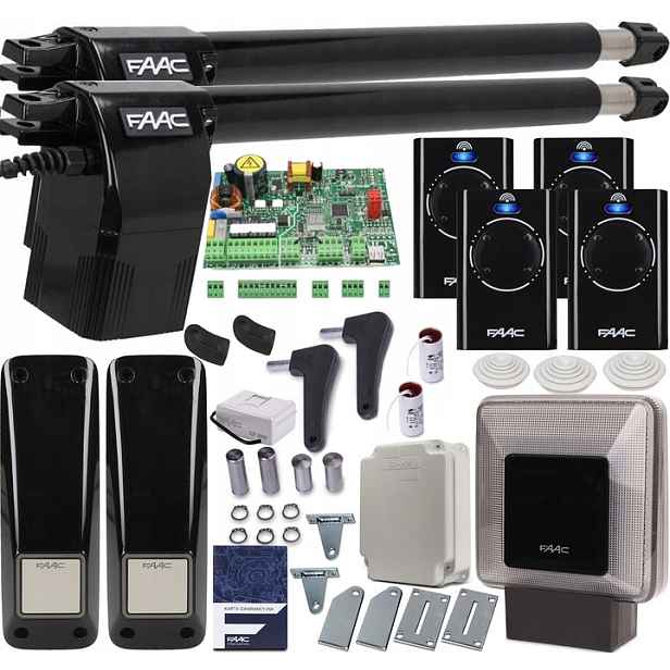 Sada Automatizace Faac Alfa 414 4xPILOT Lampa Xled