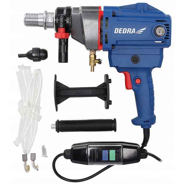 Dedra Vrtačka Na Betonu 1700W 130MM 1 1/4" Korunkový Vrták Kamene Soft Start