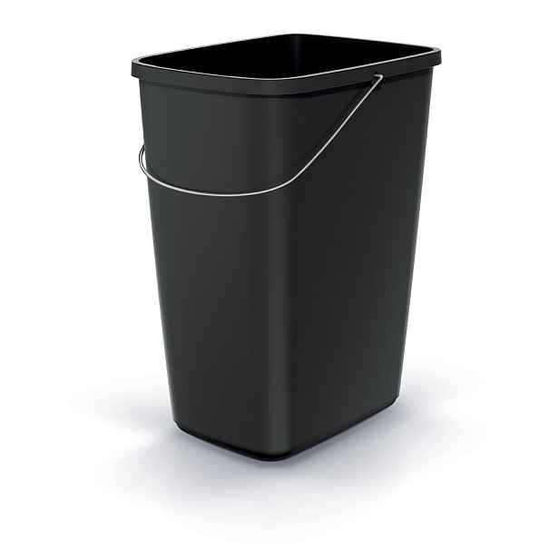 Prosperplast Odpadkový koš COMPACTO BASI černý, varianta 12 l