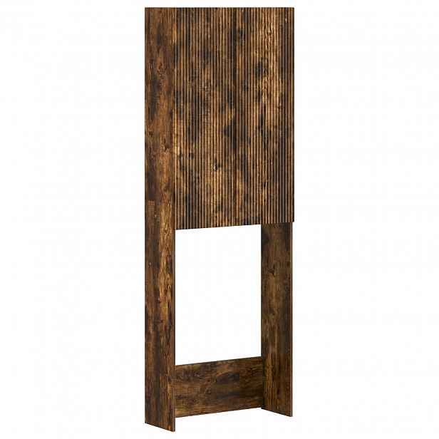 vidaXL Toaletní skříňka ARNHEM Kouřový dub 66 x 25,5 x 190 cm