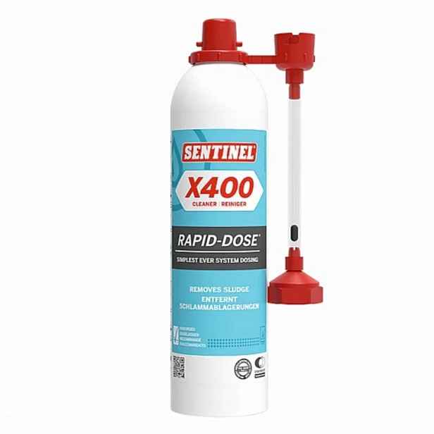 X400 Cleaner Rapid-Dose Pro starší topné systémy Sentinel