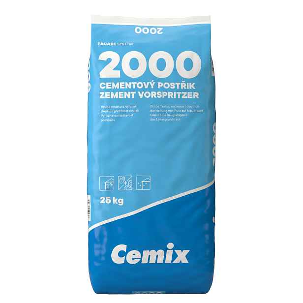 Postřik cementový Cemix 2000 25 kg