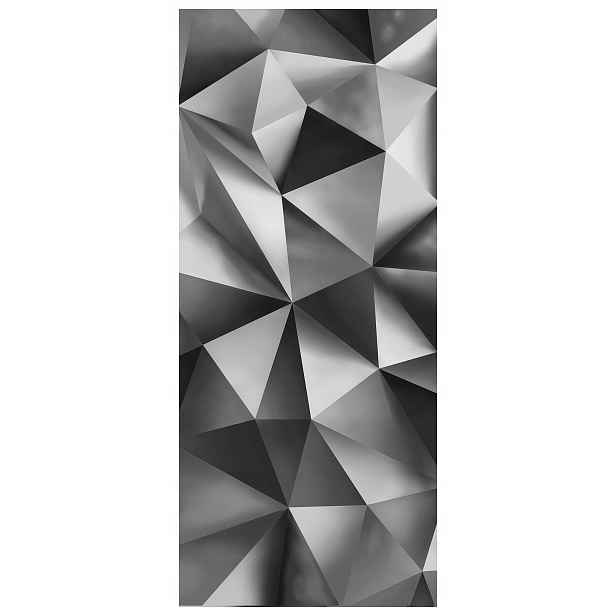 Samolepka Tapeta Geometrie Trojúhelníky Perspektiva Abstrakce Minimalismus 91x211