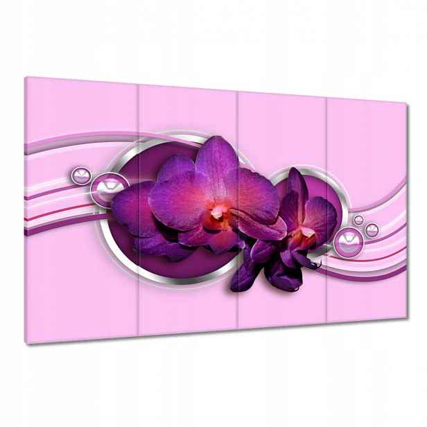 Obrazy 120x80 Fialový orchidej