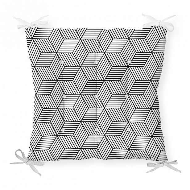 Podsedák s příměsí bavlny Minimalist Cushion Covers CrisCros, 40 x 40 cm