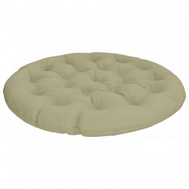 vidaXL Polštář na papasan VIANEN 100% polyester Světlá zelená