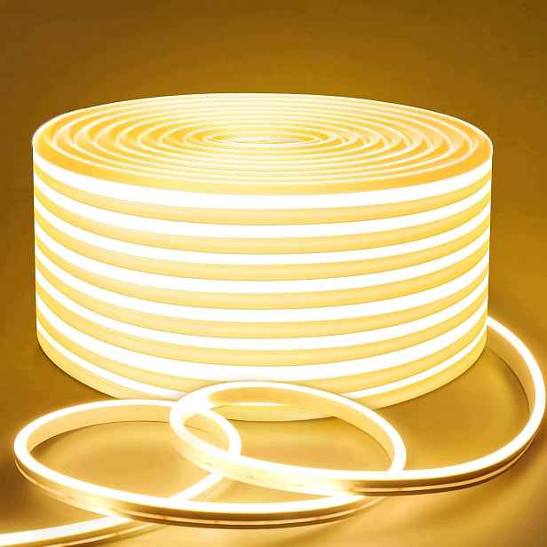 Led pásek Neon Lamomo 5 m IP65 Teplá bílá 3000K Stmívač 12V