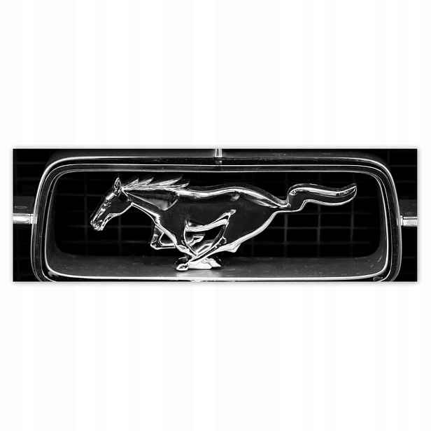Plakáty 200x66 Ford Mustang znak